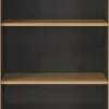 Aktenregal PODIUM 75 x 120 cm Graphit/ Navarra Eiche
