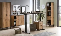 Aktenschrank SERIE2000 100,1 x 96,6 cm Eiche Landhaus