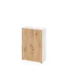 Aktenschrank 80 x 114,4 cm Weiß/ Asteiche