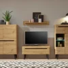 Anbauwand N3 TORGE 4-teilig 344 x 170 cm Eiche Artisan Dekor