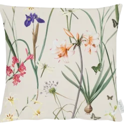 APELT Kissenhülle FRÜHJAHRSBLÜTEN-MOTIV 40x40cm mehrfarbig