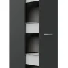 Apothekerschrank MULTIRAUMKONZEPT 30 x 185 cm graphitfarben