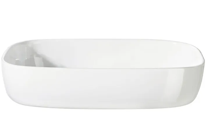 ASA Auflaufform GRANDE 30 x 7 x 40 cm Keramik weiß