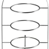 ASA Etagere 3-stöckig 36,5 cm silberfarbig