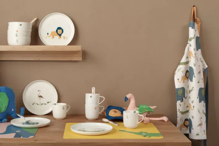 ASA Kindergeschirr-Set KIDS 5-teilig Emma Elefant