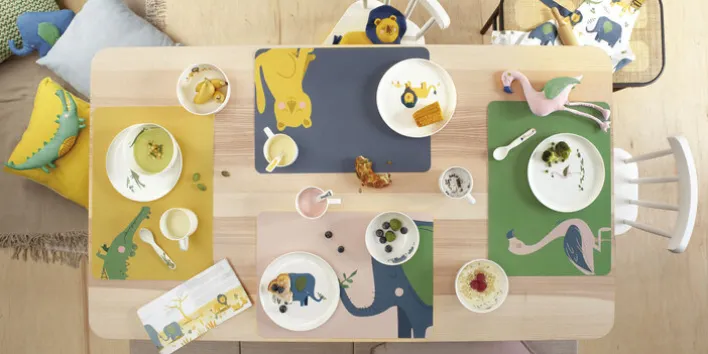 ASA Kindergeschirr-Set KIDS 5-teilig Emma Elefant