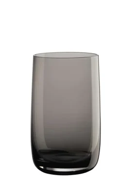 ASA Longdrinkglas SARABI 6er Set - je 400 ml grau