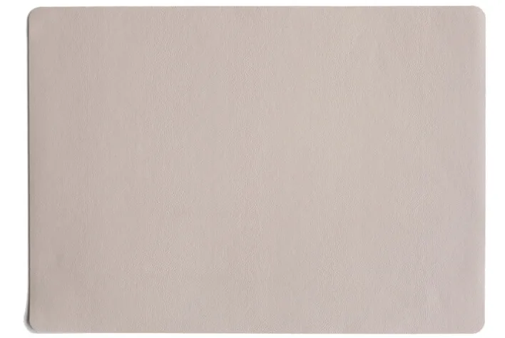 ASA Tischset Lederoptik stonebeige