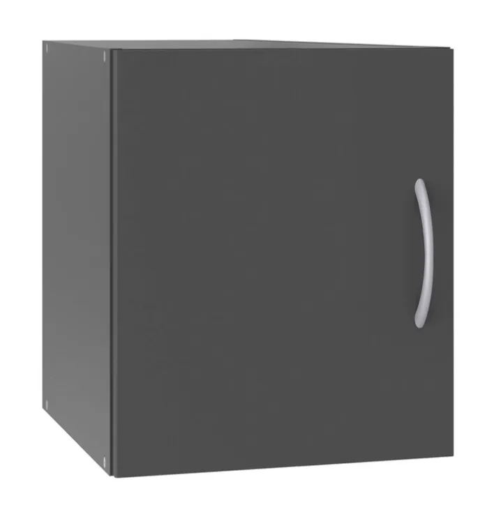 Aufsatzschrank MULTIRAUMKONZEPT 40 x 40 x 40 cm graphitfarben