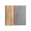 Bad-Hängeschrank GENT hellgrau/braun 65cm