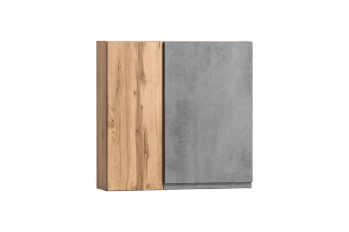 Bad-Hängeschrank GENT hellgrau/braun 65cm