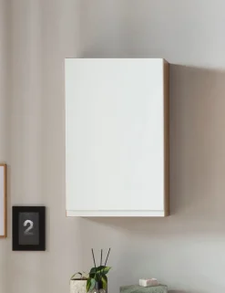 Bad-Hängeschrank GENT weiß/braun 40 cm