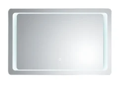 Badspiegel mit umlaufender LED-Beleuchtung