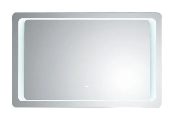 Badspiegel mit umlaufender LED-Beleuchtung