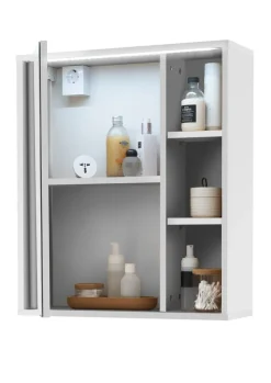 Bad Spiegelschrank SOLID weiß