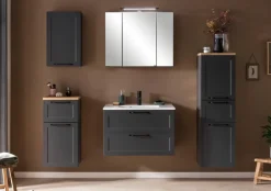 Bad- Unterschrank LÜTTICH grau 40cm