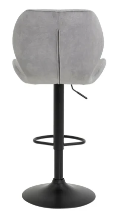 Barhocker BECKY 2er Set grau