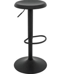Barhocker BLACK 38 x 80,5 cm schwarz