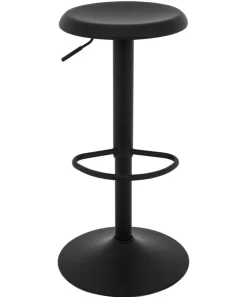 Barhocker BLACK 38 x 80,5 cm schwarz