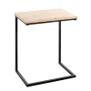 Beistelltisch 40 x 30 cm braun/schwarz