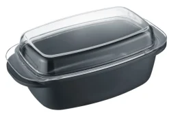 Berndes Bräter mit Glasdecker 5200 ml schwarz