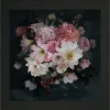 BÖNNINGHOFF 3er Set Kunstdruck 23x23cm BLUMEN