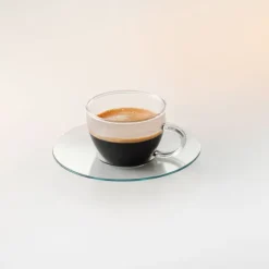 BOHEMIA SELECTION Espressotasse TEA & COFFEE 2er Set - je 100 ml Glas