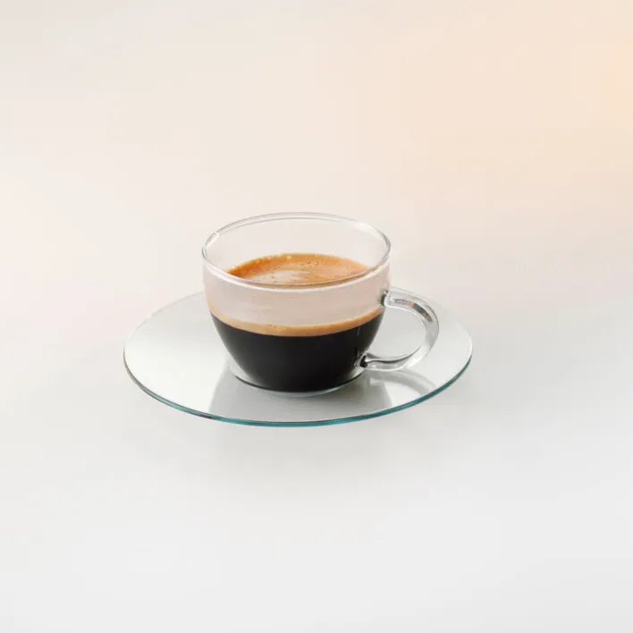 BOHEMIA SELECTION Espressotasse TEA & COFFEE 2er Set - je 100 ml Glas