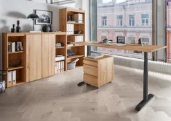 Büroregal DURABLE OFFICE 80 x 194 cm braun