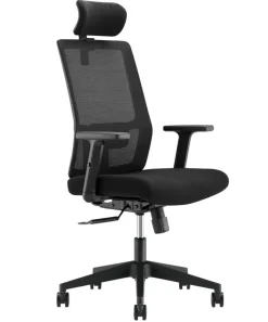 Bürostuhl 65 x 125 x 59 cm schwarz