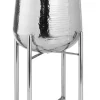 casaNOVA Übertopf 39 cm Edelstahl silberfarbig