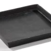 casaNOVA Dekoteller 20 x 20 cm schwarz