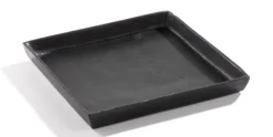 casaNOVA Dekoteller 20 x 20 cm schwarz