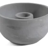 casaNOVA Kerzenständer 10 cm grau