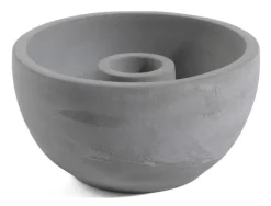 casaNOVA Kerzenständer 10 cm grau