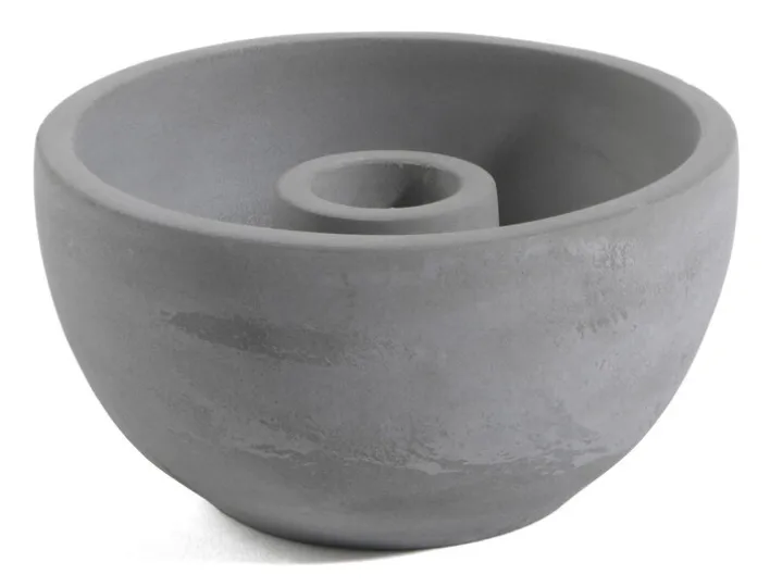 casaNOVA Kerzenständer 10 cm grau