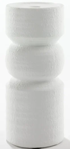 casaNOVA Kerzenständer groß 38,5 cm weiß