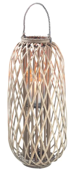 casaNOVA Laterne INDIA 75 cm Weide