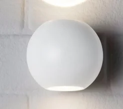 casaNOVA LED Wandleuchte Up Down TOSO 10 cm weiß