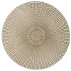 casaNOVA Weihnachten Tischset GOLDENE PRACHT 40 cm goldfarbig