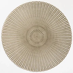 casaNOVA Weihnachten Tischset GOLDENE PRACHT 40 cm goldfarbig