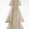casaNOVA Weihnachtsdeko Tannenbaum NORDISCHER WINTER 40 cm grau