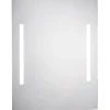CASAVANTI Badspiegel beleuchtet mit LED 70 x 100 cm Spiegelglas