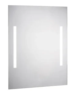 CASAVANTI Badspiegel beleuchtet mit LED 70 x 100 cm Spiegelglas
