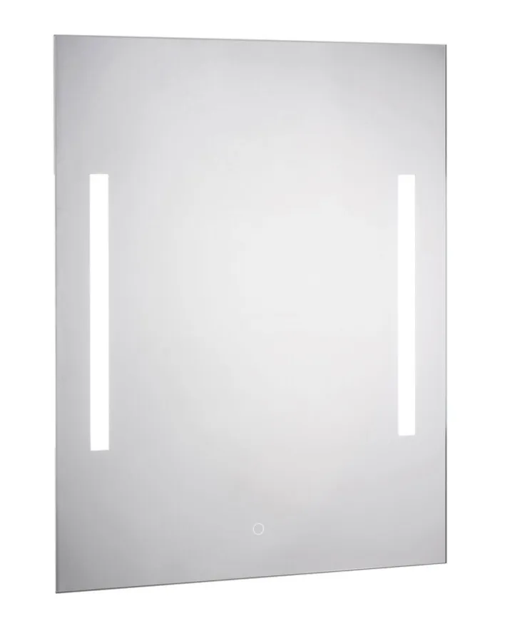 CASAVANTI Badspiegel beleuchtet mit LED 70 x 100 cm Spiegelglas