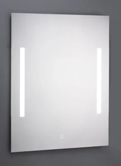 CASAVANTI Badspiegel beleuchtet mit LED 70 x 100 cm Spiegelglas
