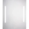 CASAVANTI Badspiegel beleuchtet mit LED 60 x 80 x 2,5 cm Spiegelglas