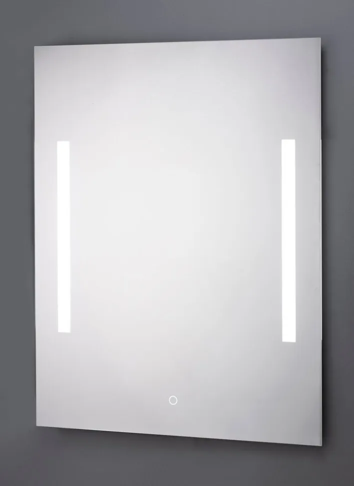 CASAVANTI Badspiegel beleuchtet mit LED 60 x 80 x 2,5 cm Spiegelglas