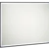 CASAVANTI Badspiegel FLORA 90 x 70 cm schwarz
