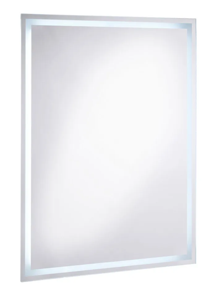 CASAVANTI Badspiegel mit 144 LED-Lampen 60 x 80 cm Spiegelglas